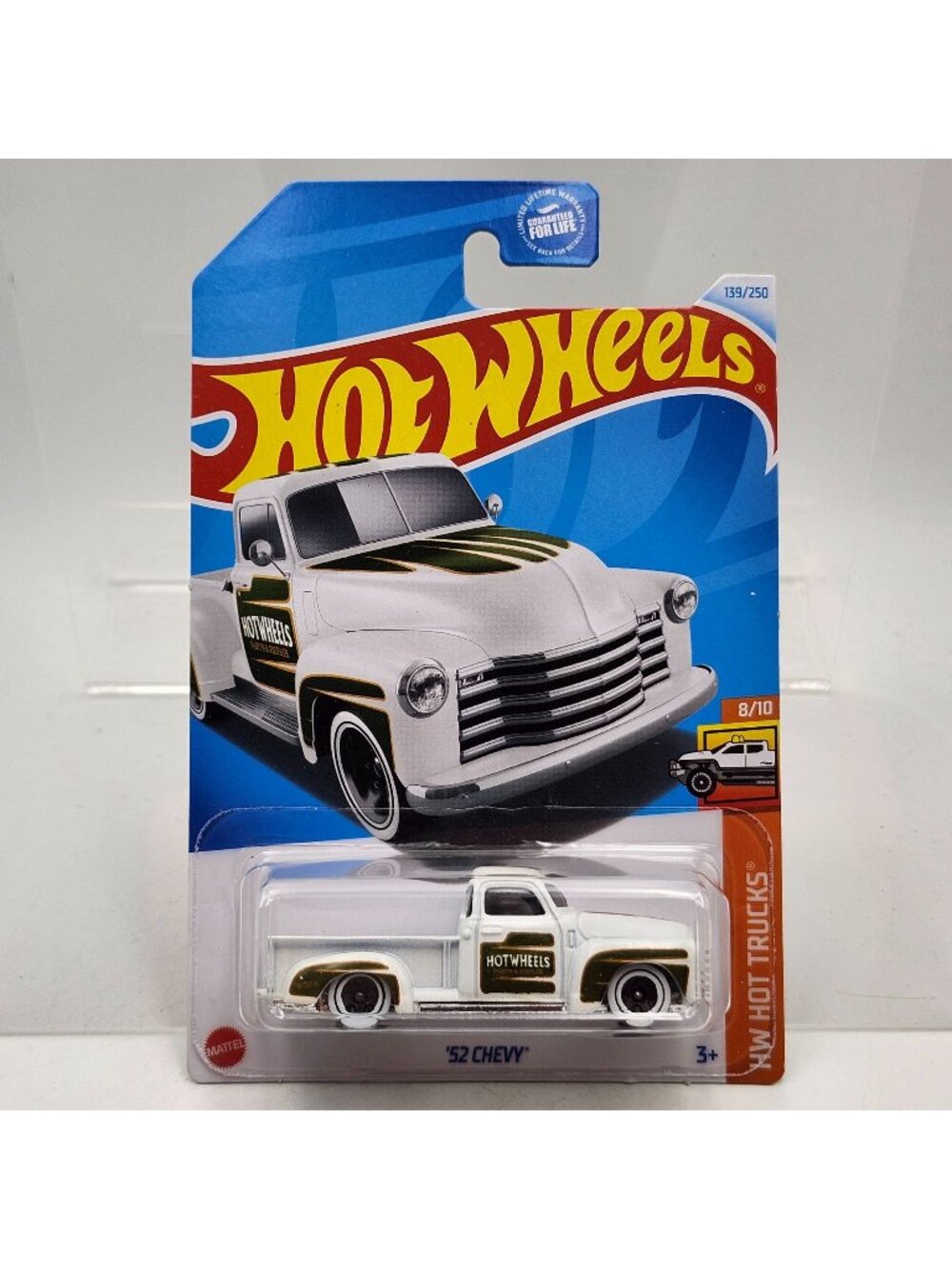 Hot Wheels 52 Chevy Pickup White 2024 HW Hot Trucks 8/10 139/250